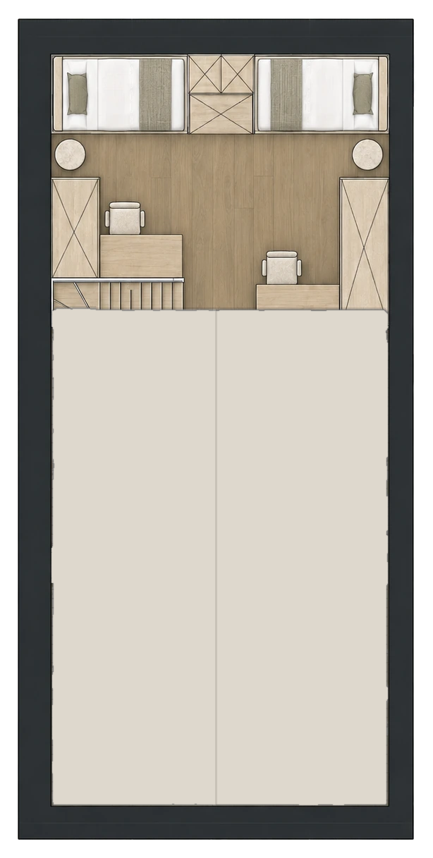 B1, Attic, plan