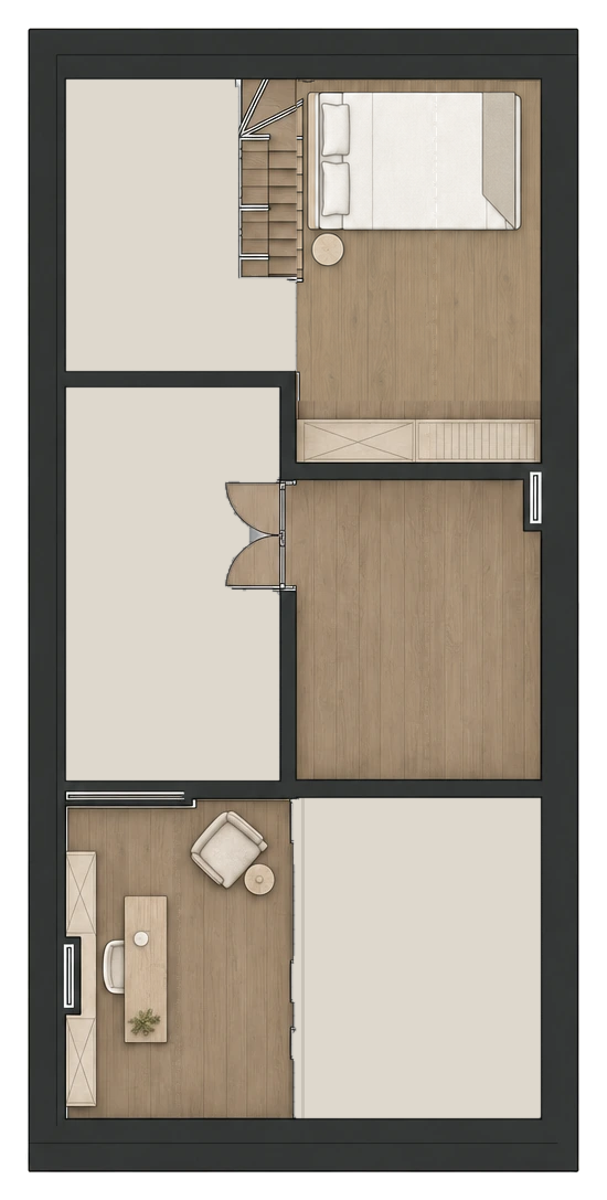 B3, Attic, plan